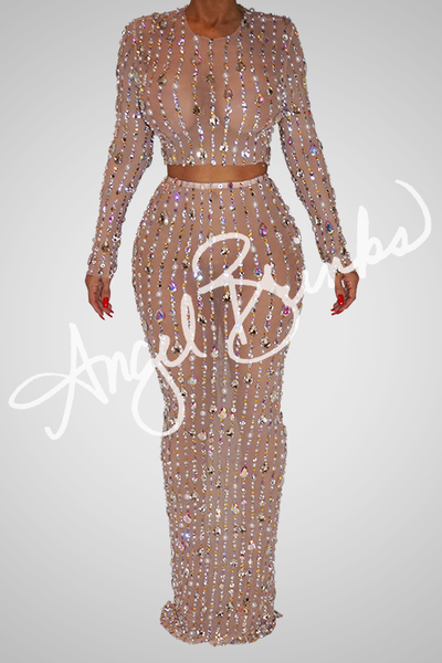 [product_title] – luxury [product_type] with glamorous details – perfect for birthday, red carpet, or girls’ night out | Angel Brinks Fashion