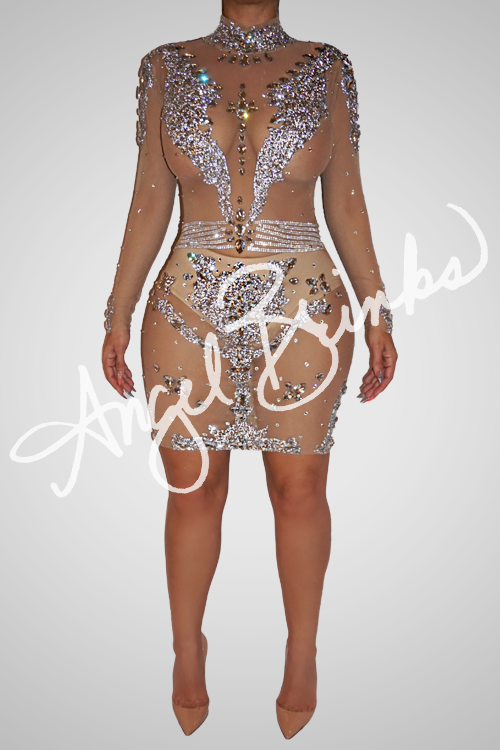 [product_title] – luxury [product_type] with glamorous details – perfect for birthday, red carpet, or girls’ night out | Angel Brinks Fashion