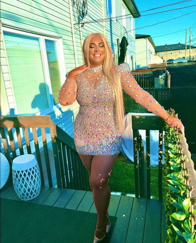 [product_title] – luxury [product_type] with glamorous details – perfect for birthday, red carpet, or girls’ night out | Angel Brinks Fashion