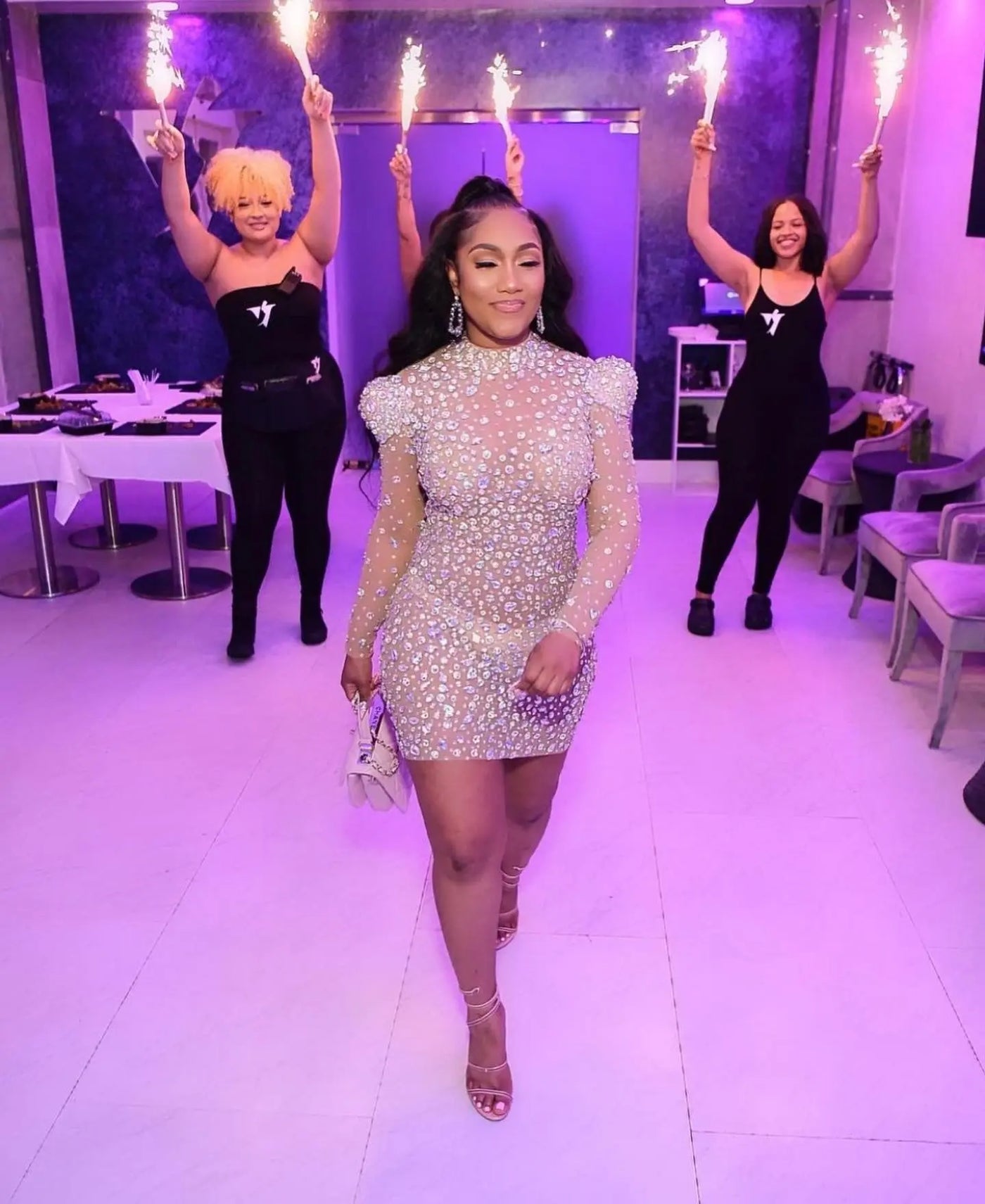 [product_title] – luxury [product_type] with glamorous details – perfect for birthday, red carpet, or girls’ night out | Angel Brinks Fashion