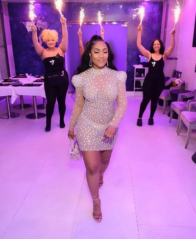 [product_title] – luxury [product_type] with glamorous details – perfect for birthday, red carpet, or girls’ night out | Angel Brinks Fashion