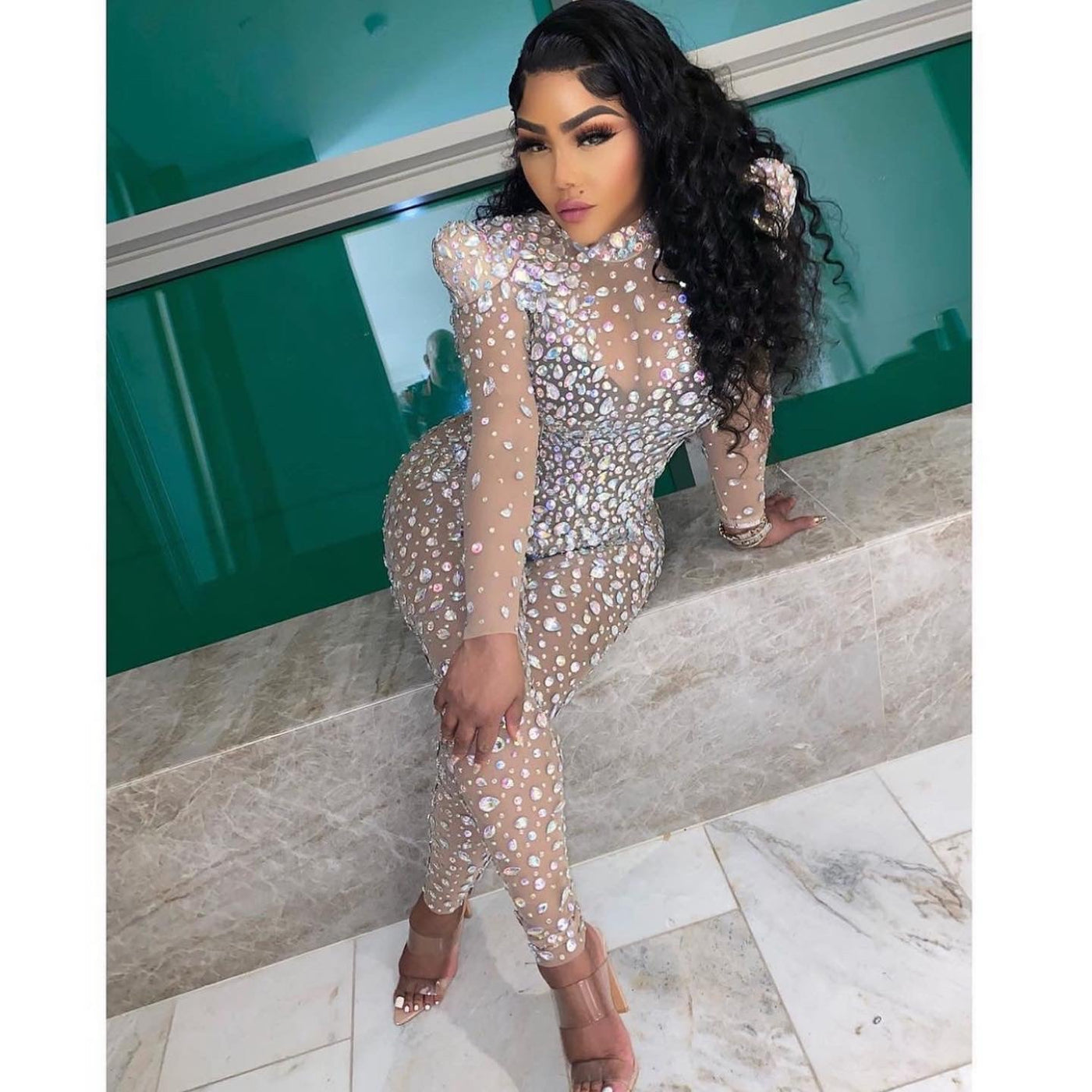 [product_title] – luxury [product_type] with glamorous details – perfect for birthday, red carpet, or girls’ night out | Angel Brinks Fashion