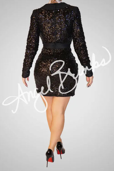 [product_title] – luxury [product_type] with glamorous details – perfect for birthday, red carpet, or girls’ night out | Angel Brinks Fashion