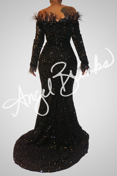 [product_title] – luxury [product_type] with glamorous details – perfect for birthday, red carpet, or girls’ night out | Angel Brinks Fashion