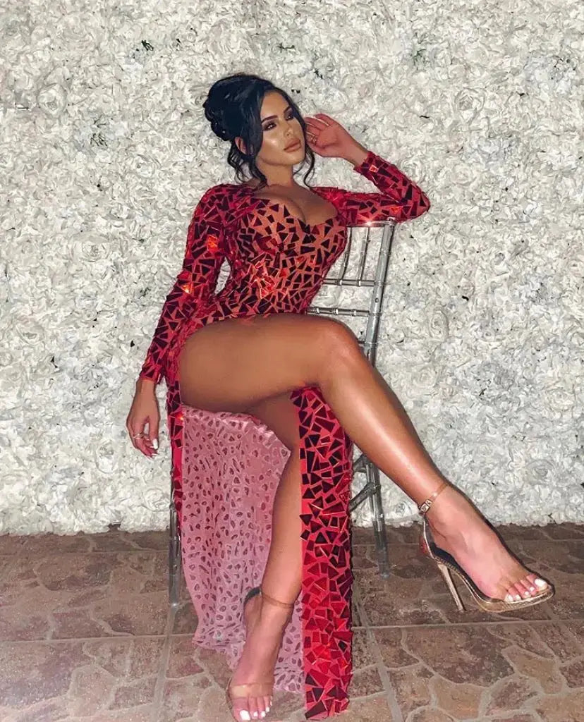 [product_title] – luxury [product_type] with glamorous details – perfect for birthday, red carpet, or girls’ night out | Angel Brinks Fashion