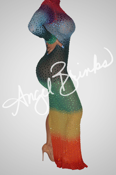 [product_title] – luxury [product_type] with glamorous details – perfect for birthday, red carpet, or girls’ night out | Angel Brinks Fashion