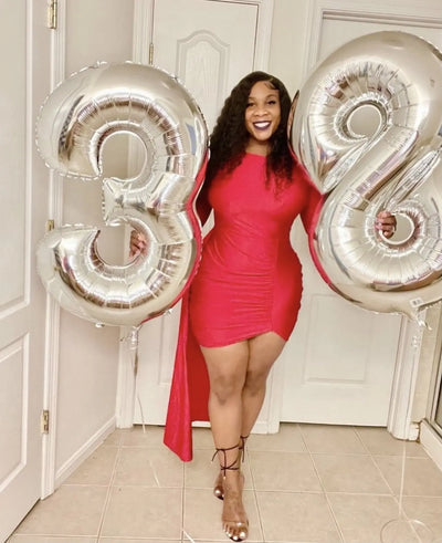 [product_title] – luxury [product_type] with glamorous details – perfect for birthday, red carpet, or girls’ night out | Angel Brinks Fashion