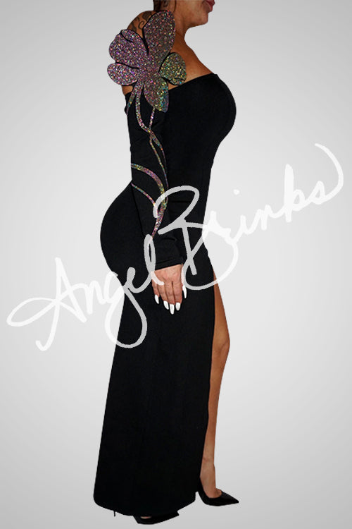 [product_title] – luxury [product_type] with glamorous details – perfect for birthday, red carpet, or girls’ night out | Angel Brinks Fashion