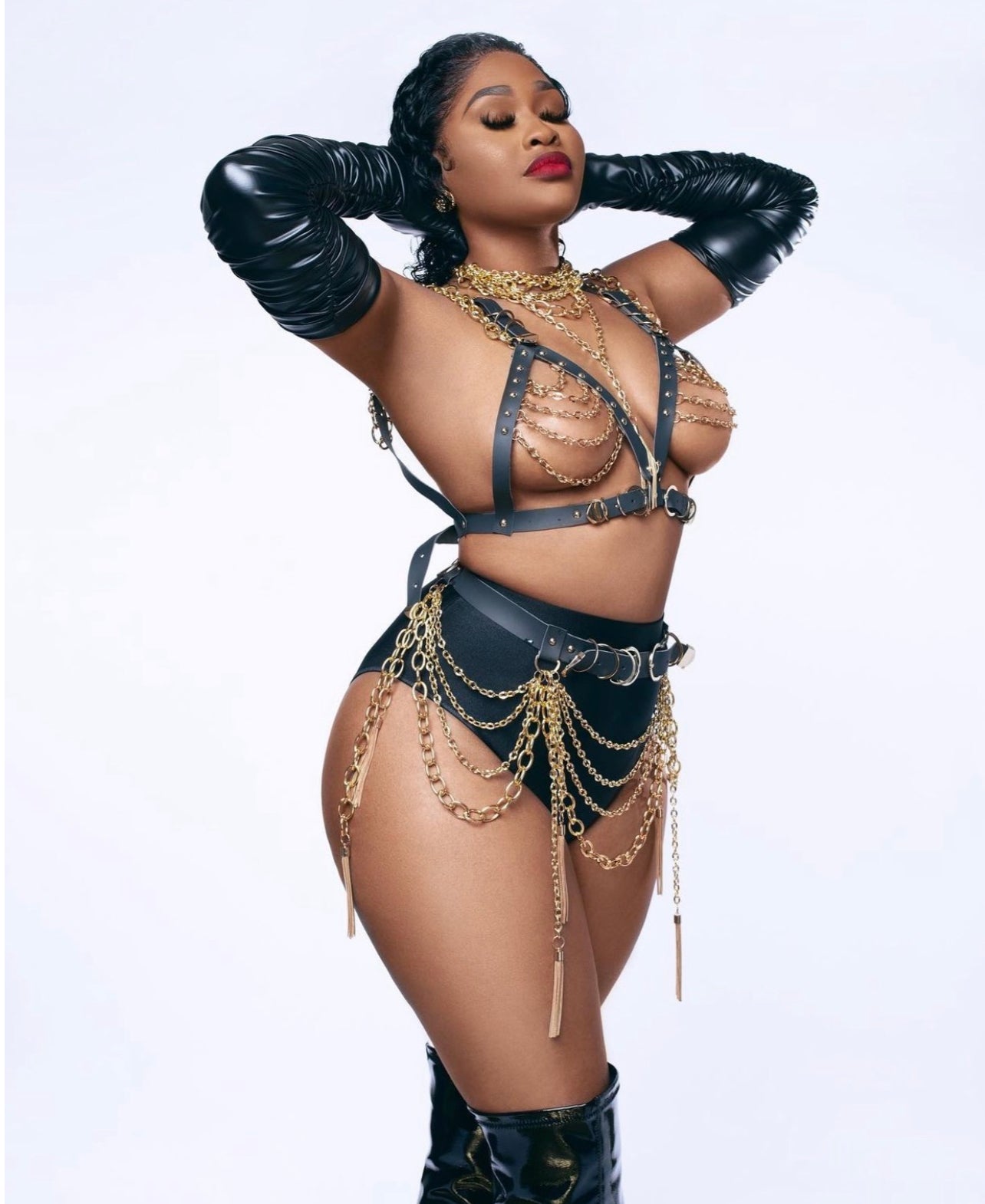 [product_title] – luxury [product_type] with glamorous details – perfect for birthday, red carpet, or girls’ night out | Angel Brinks Fashion