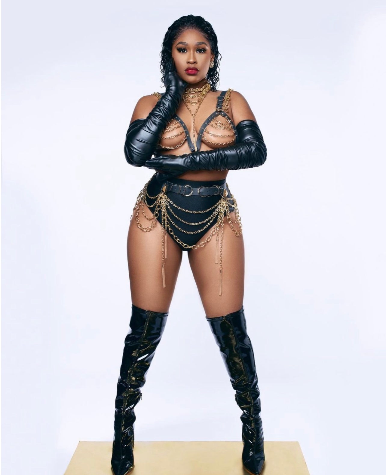 [product_title] – luxury [product_type] with glamorous details – perfect for birthday, red carpet, or girls’ night out | Angel Brinks Fashion