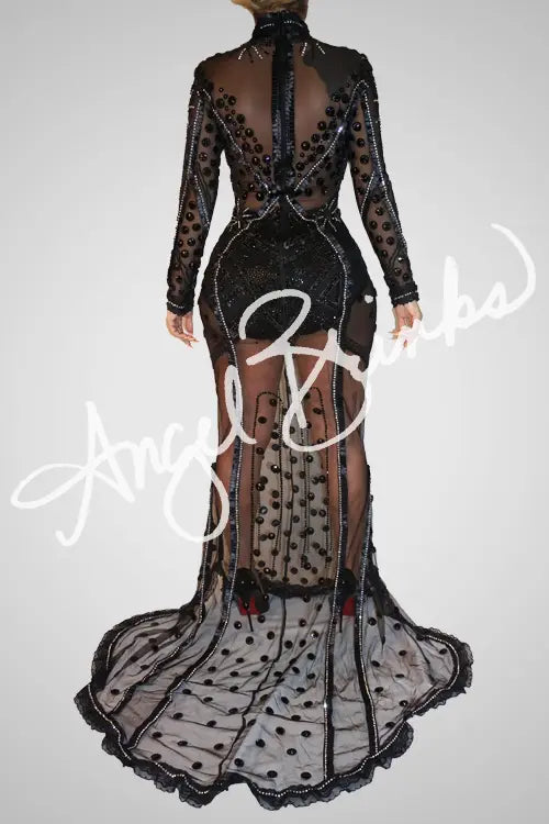 [product_title] – luxury [product_type] with glamorous details – perfect for birthday, red carpet, or girls’ night out | Angel Brinks Fashion