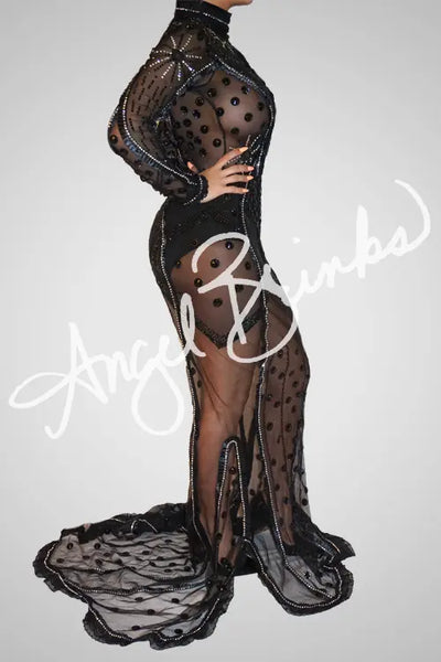 [product_title] – luxury [product_type] with glamorous details – perfect for birthday, red carpet, or girls’ night out | Angel Brinks Fashion
