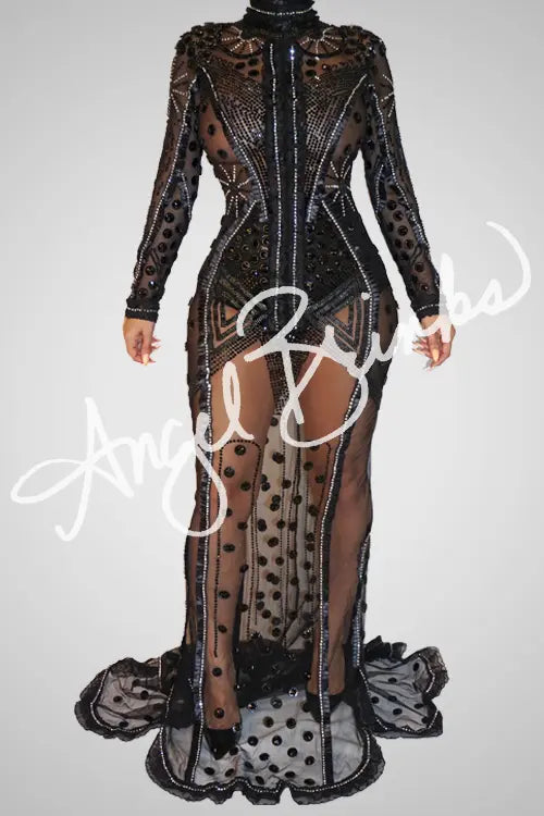 [product_title] – luxury [product_type] with glamorous details – perfect for birthday, red carpet, or girls’ night out | Angel Brinks Fashion
