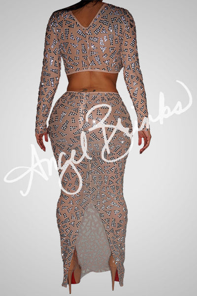 [product_title] – luxury [product_type] with glamorous details – perfect for birthday, red carpet, or girls’ night out | Angel Brinks Fashion