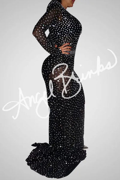 [product_title] – luxury [product_type] with glamorous details – perfect for birthday, red carpet, or girls’ night out | Angel Brinks Fashion