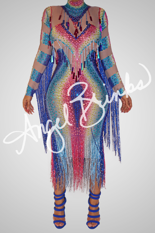 [product_title] – luxury [product_type] with glamorous details – perfect for birthday, red carpet, or girls’ night out | Angel Brinks Fashion