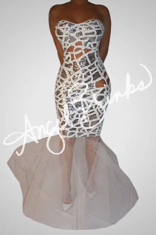 [product_title] – luxury [product_type] with glamorous details – perfect for birthday, red carpet, or girls’ night out | Angel Brinks Fashion