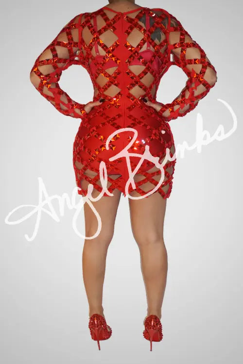 [product_title] – luxury [product_type] with glamorous details – perfect for birthday, red carpet, or girls’ night out | Angel Brinks Fashion