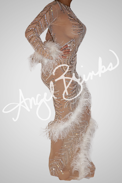 [product_title] – luxury [product_type] with glamorous details – perfect for birthday, red carpet, or girls’ night out | Angel Brinks Fashion