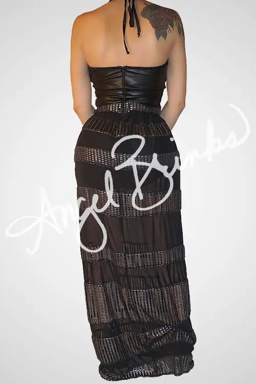 [product_title] – luxury [product_type] with glamorous details – perfect for birthday, red carpet, or girls’ night out | Angel Brinks Fashion