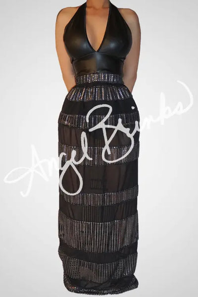 [product_title] – luxury [product_type] with glamorous details – perfect for birthday, red carpet, or girls’ night out | Angel Brinks Fashion