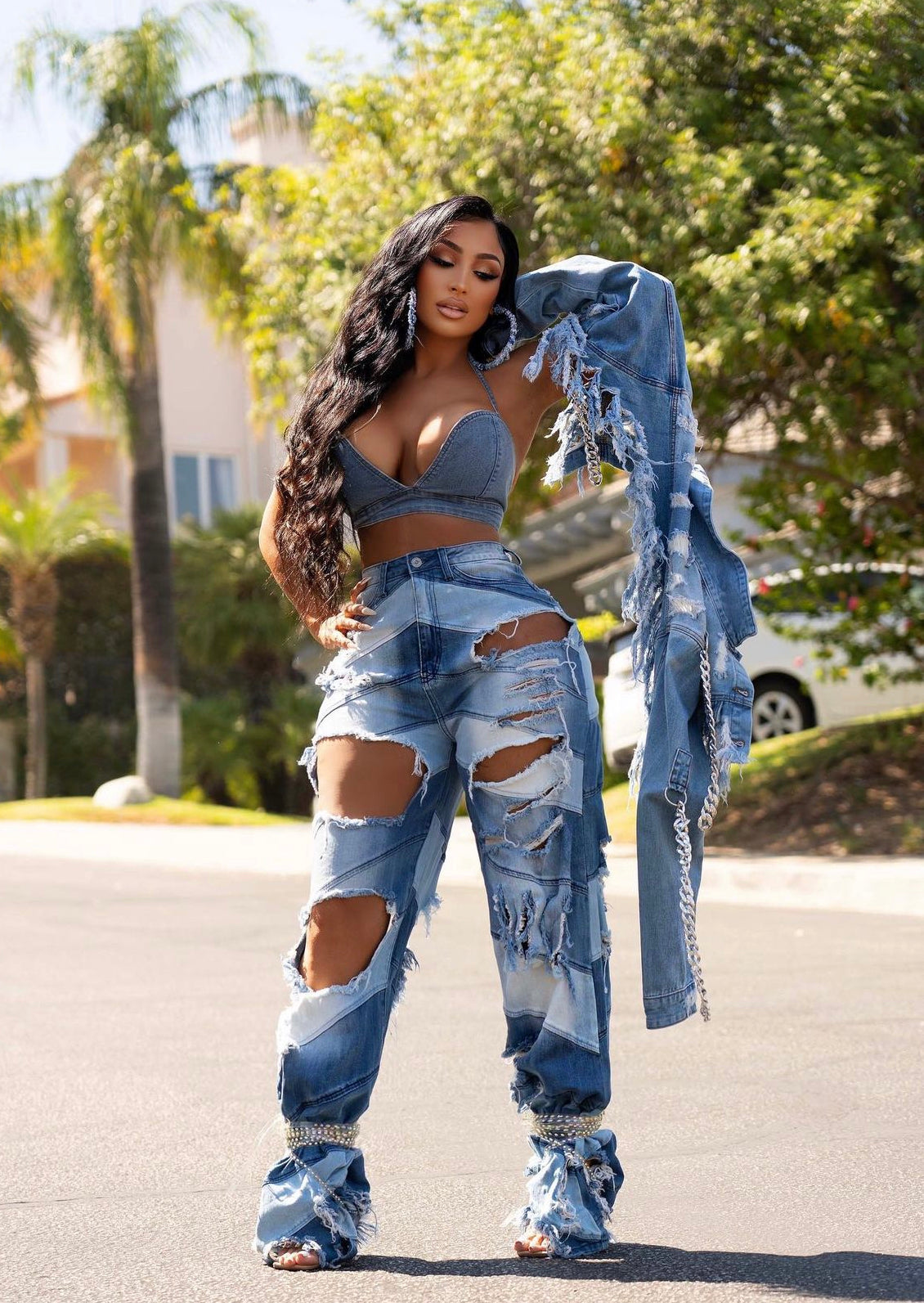 [product_title] – luxury [product_type] with glamorous details – perfect for birthday, red carpet, or girls’ night out | Angel Brinks Fashion