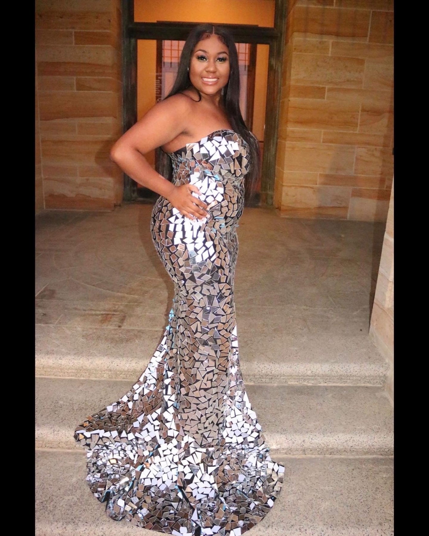 [product_title] – luxury [product_type] with glamorous details – perfect for birthday, red carpet, or girls’ night out | Angel Brinks Fashion