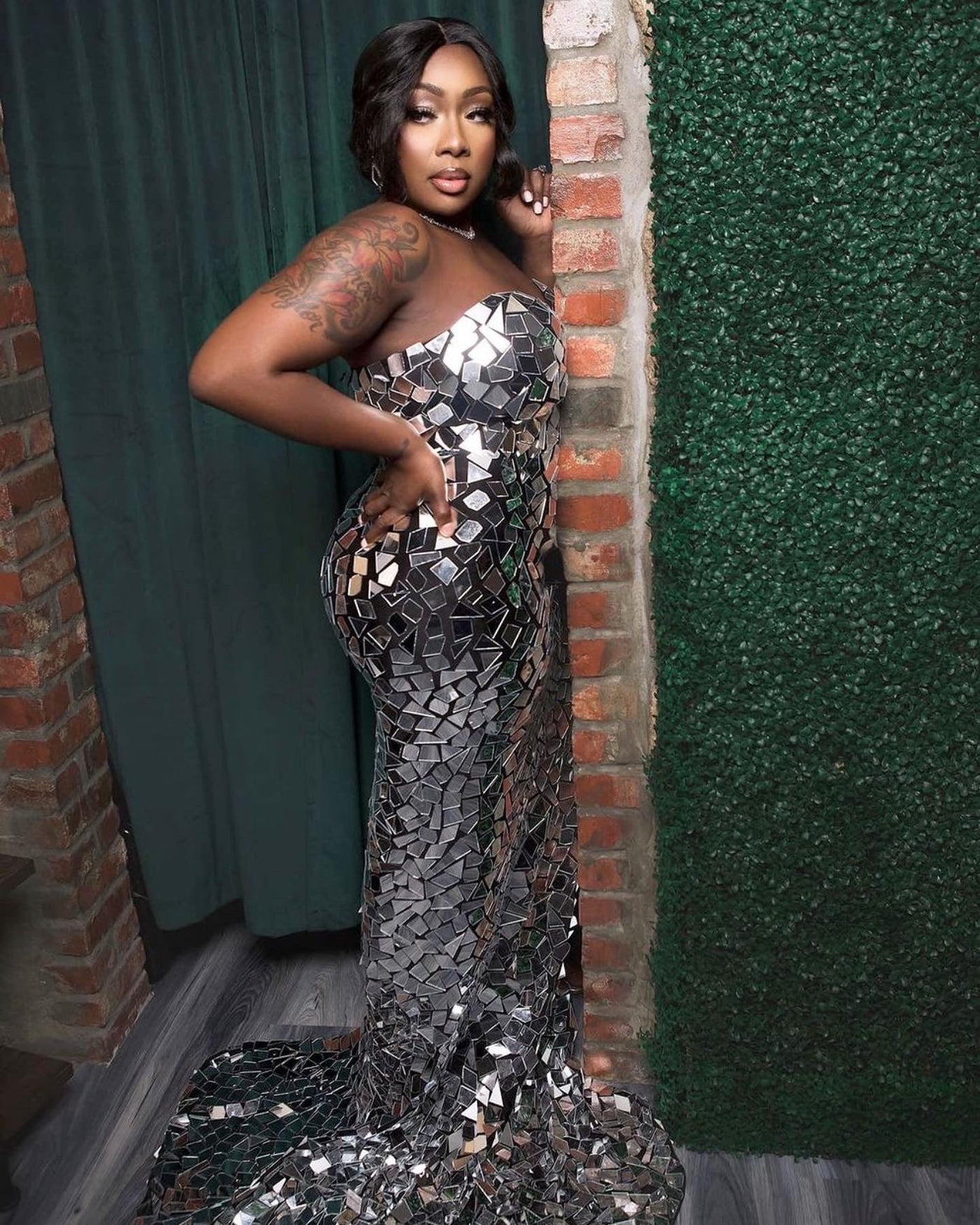 [product_title] – luxury [product_type] with glamorous details – perfect for birthday, red carpet, or girls’ night out | Angel Brinks Fashion