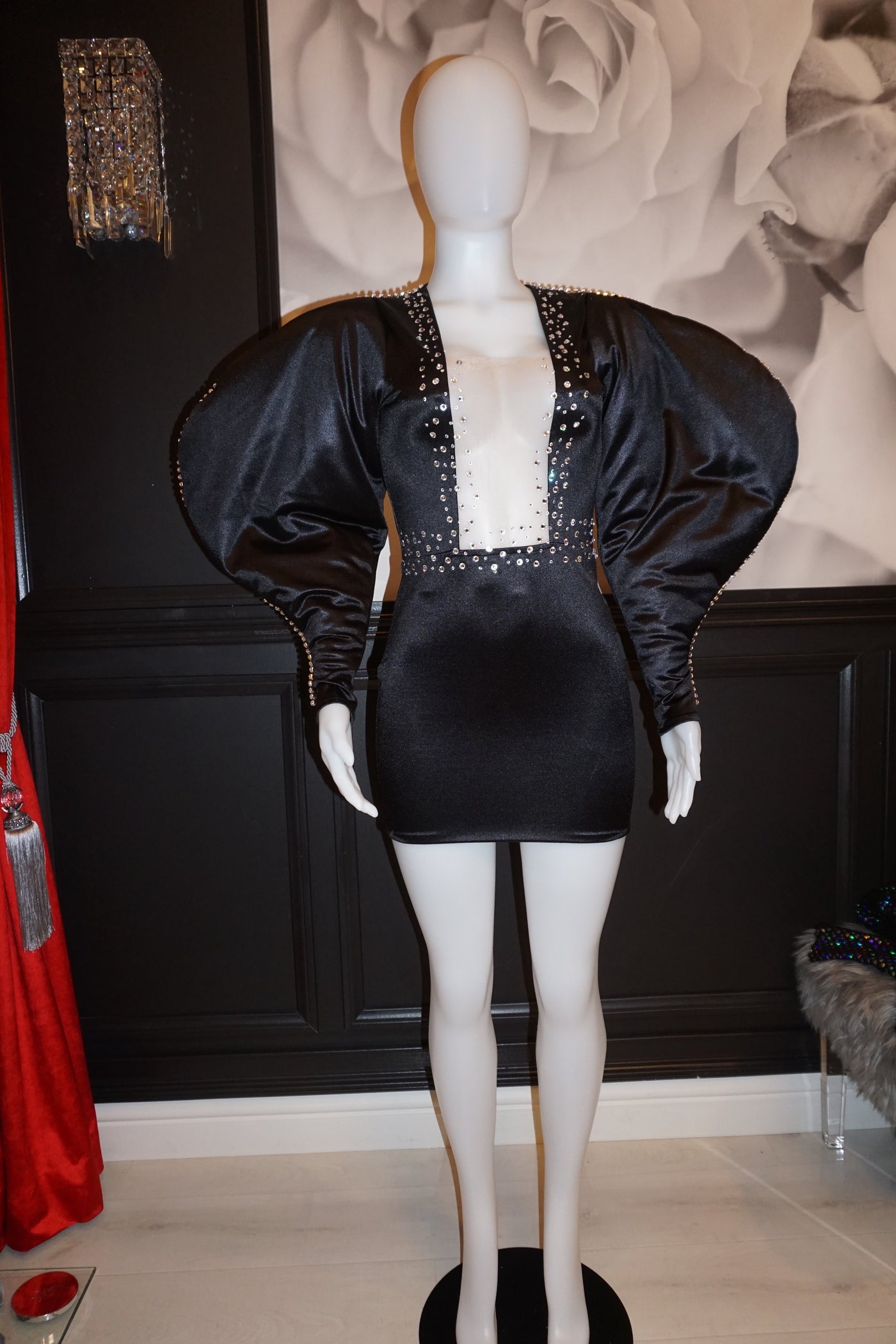 [product_title] – luxury [product_type] with glamorous details – perfect for birthday, red carpet, or girls’ night out | Angel Brinks Fashion
