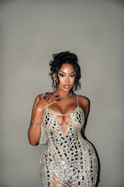 [product_title] – luxury [product_type] with glamorous details – perfect for birthday, red carpet, or girls’ night out | Angel Brinks Fashion