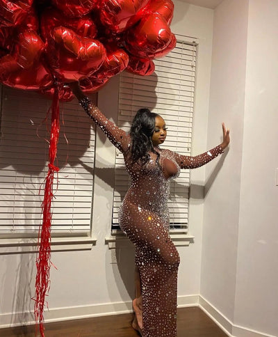 [product_title] – luxury [product_type] with glamorous details – perfect for birthday, red carpet, or girls’ night out | Angel Brinks Fashion