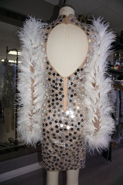 [product_title] – luxury [product_type] with glamorous details – perfect for birthday, red carpet, or girls’ night out | Angel Brinks Fashion