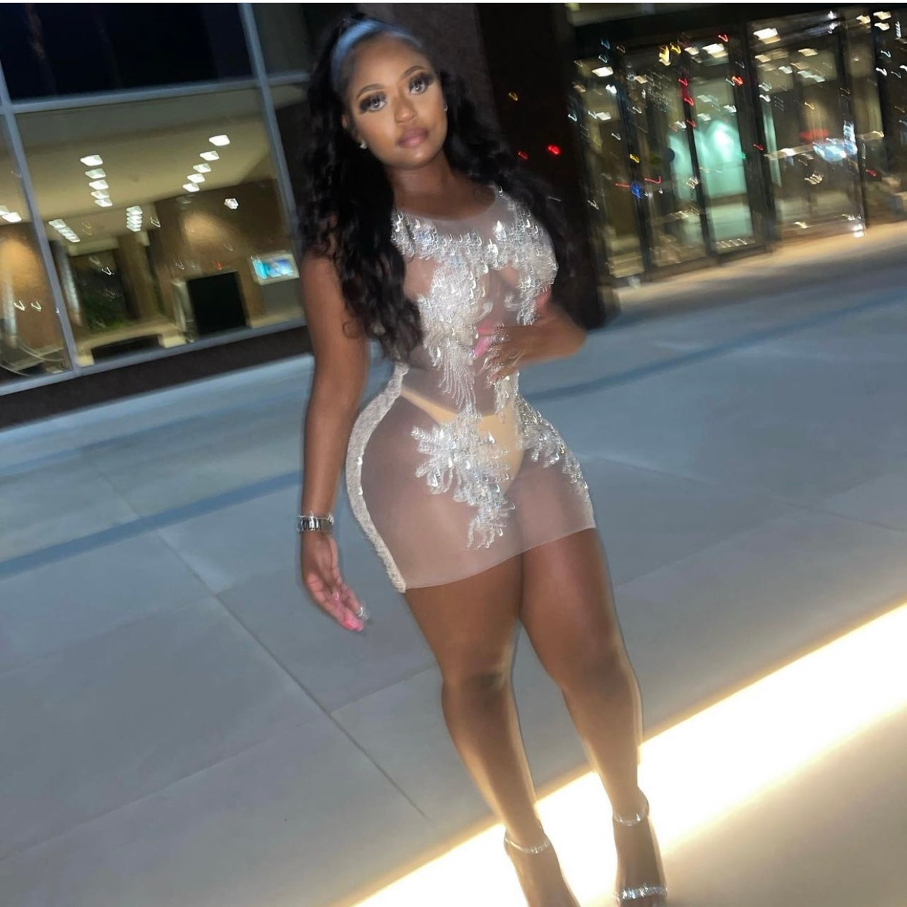 [product_title] – luxury [product_type] with glamorous details – perfect for birthday, red carpet, or girls’ night out | Angel Brinks Fashion