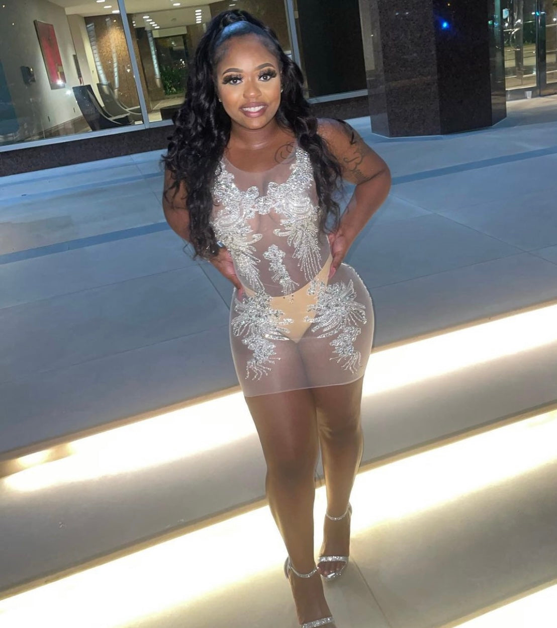[product_title] – luxury [product_type] with glamorous details – perfect for birthday, red carpet, or girls’ night out | Angel Brinks Fashion