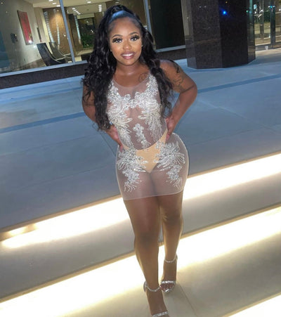 [product_title] – luxury [product_type] with glamorous details – perfect for birthday, red carpet, or girls’ night out | Angel Brinks Fashion