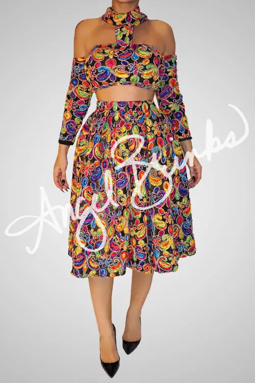 [product_title] – luxury [product_type] with glamorous details – perfect for birthday, red carpet, or girls’ night out | Angel Brinks Fashion