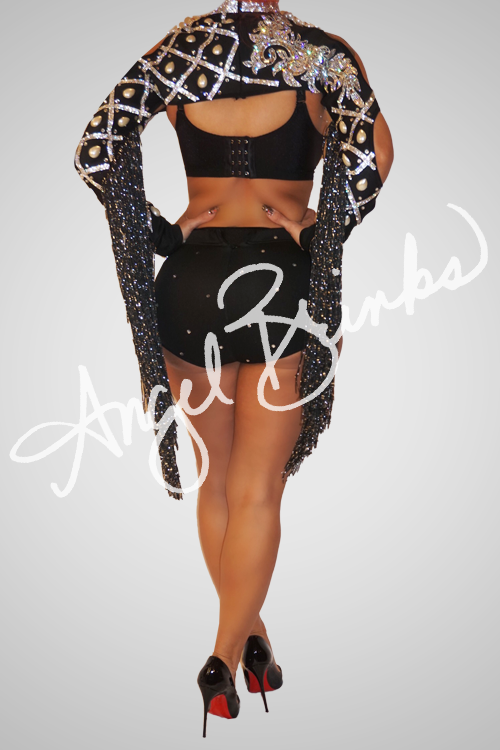 [product_title] – luxury [product_type] with glamorous details – perfect for birthday, red carpet, or girls’ night out | Angel Brinks Fashion