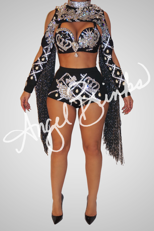 [product_title] – luxury [product_type] with glamorous details – perfect for birthday, red carpet, or girls’ night out | Angel Brinks Fashion