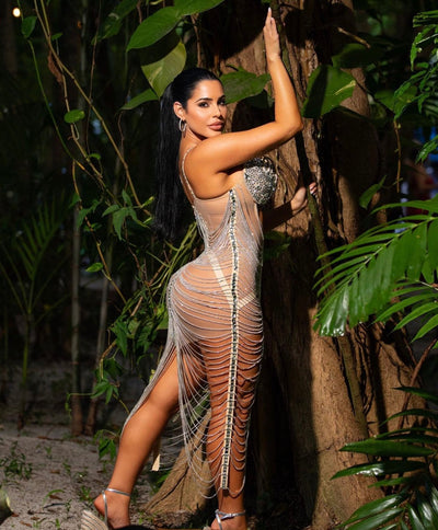 [product_title] – luxury [product_type] with glamorous details – perfect for birthday, red carpet, or girls’ night out | Angel Brinks Fashion