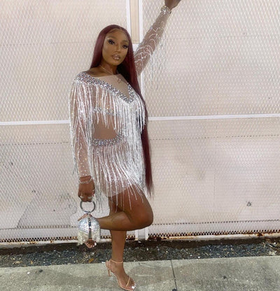 [product_title] – luxury [product_type] with glamorous details – perfect for birthday, red carpet, or girls’ night out | Angel Brinks Fashion