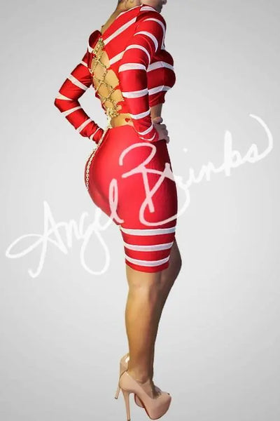 [product_title] – luxury [product_type] with glamorous details – perfect for birthday, red carpet, or girls’ night out | Angel Brinks Fashion