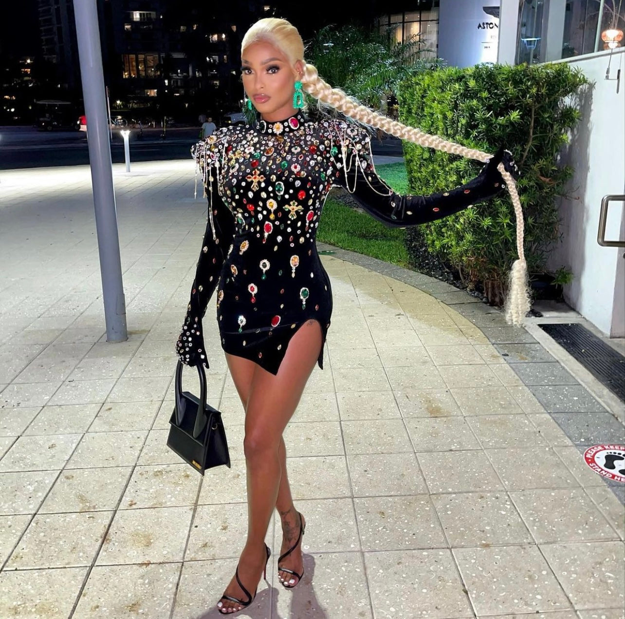 [product_title] – luxury [product_type] with glamorous details – perfect for birthday, red carpet, or girls’ night out | Angel Brinks Fashion
