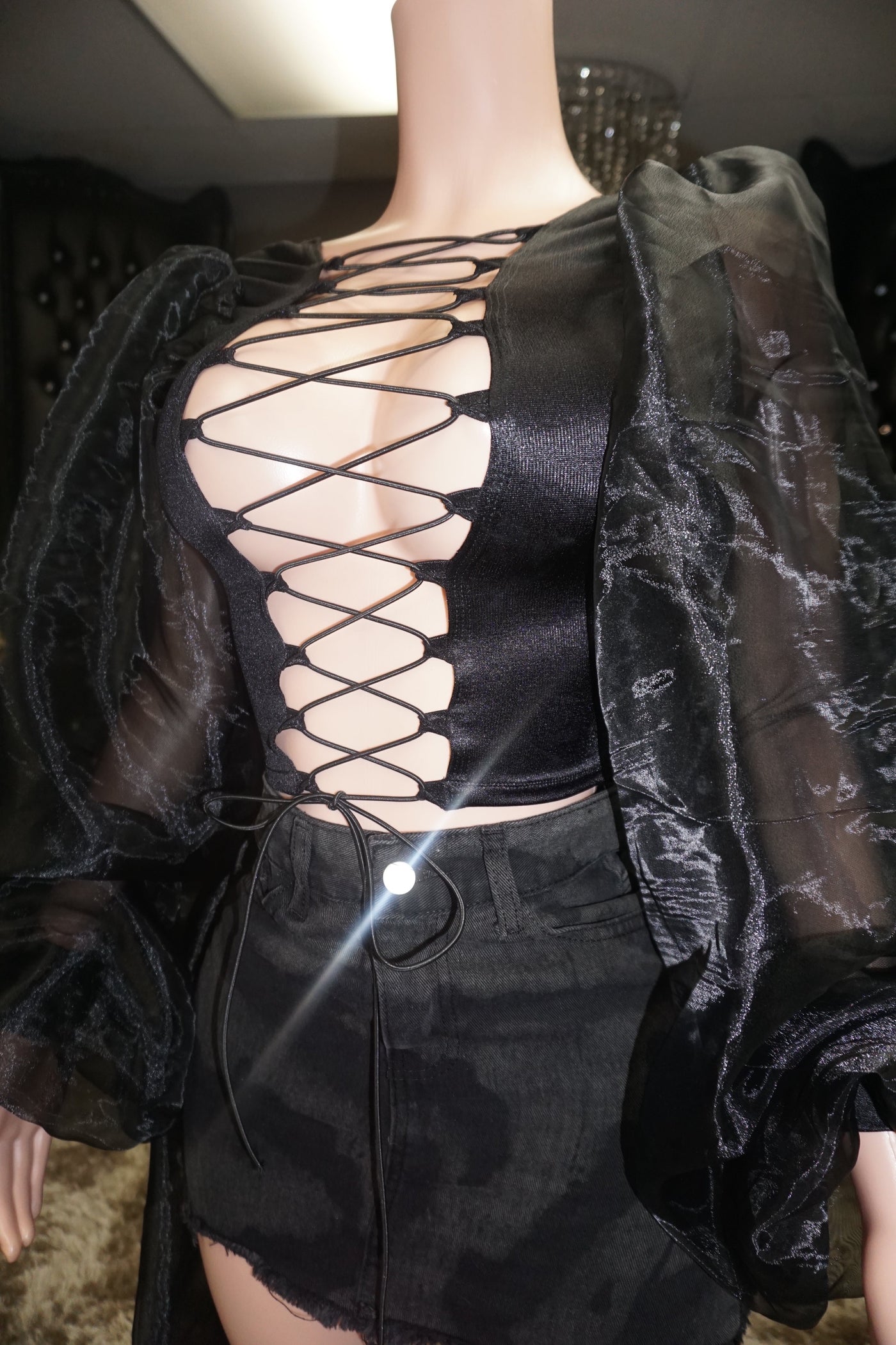 [product_title] – luxury [product_type] with glamorous details – perfect for birthday, red carpet, or girls’ night out | Angel Brinks Fashion