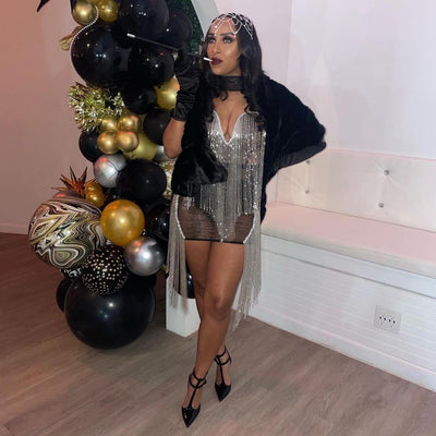 [product_title] – luxury [product_type] with glamorous details – perfect for birthday, red carpet, or girls’ night out | Angel Brinks Fashion