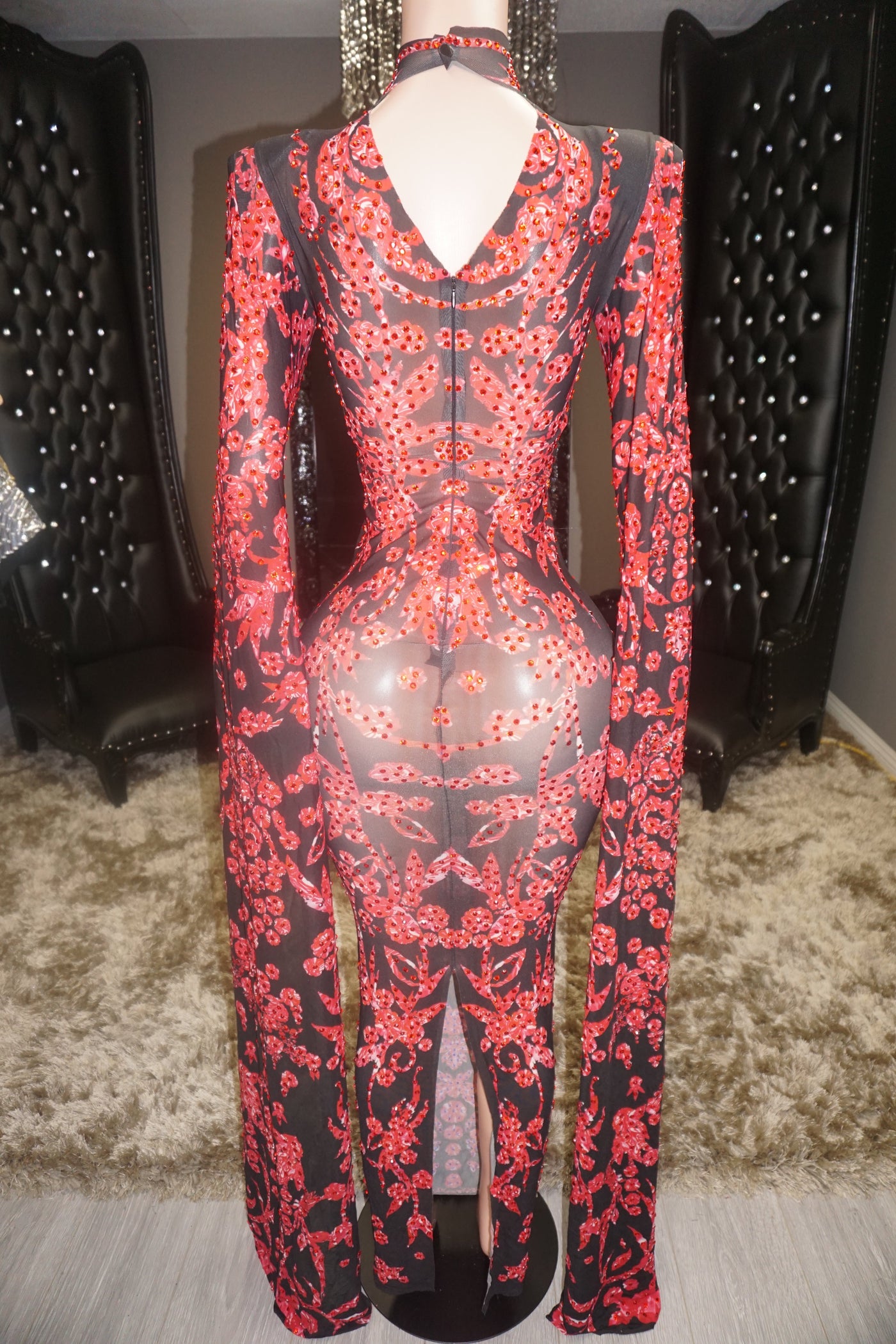 [product_title] – luxury [product_type] with glamorous details – perfect for birthday, red carpet, or girls’ night out | Angel Brinks Fashion