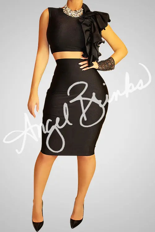 [product_title] – luxury [product_type] with glamorous details – perfect for birthday, red carpet, or girls’ night out | Angel Brinks Fashion