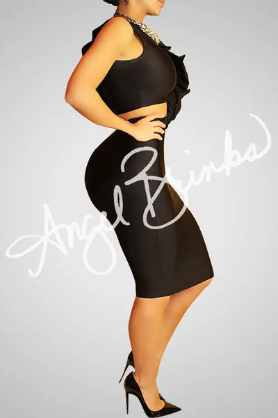 [product_title] – luxury [product_type] with glamorous details – perfect for birthday, red carpet, or girls’ night out | Angel Brinks Fashion