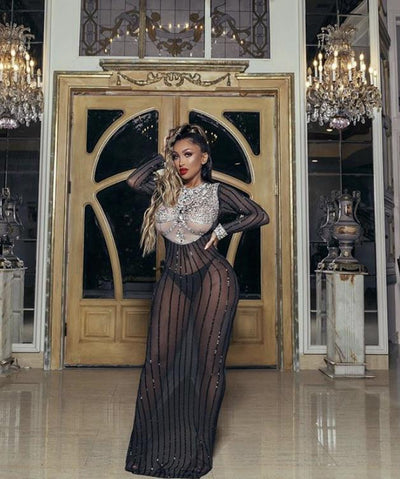 [product_title] – luxury [product_type] with glamorous details – perfect for birthday, red carpet, or girls’ night out | Angel Brinks Fashion