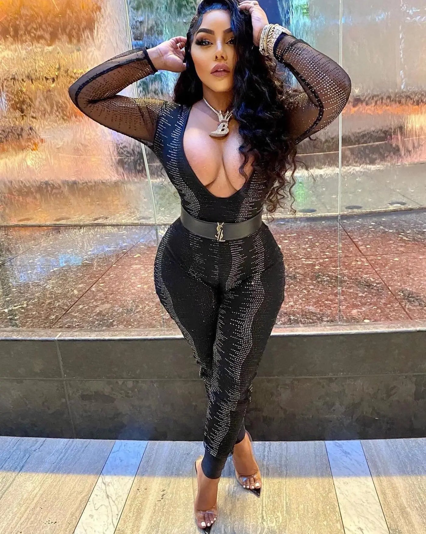 [product_title] – luxury [product_type] with glamorous details – perfect for birthday, red carpet, or girls’ night out | Angel Brinks Fashion