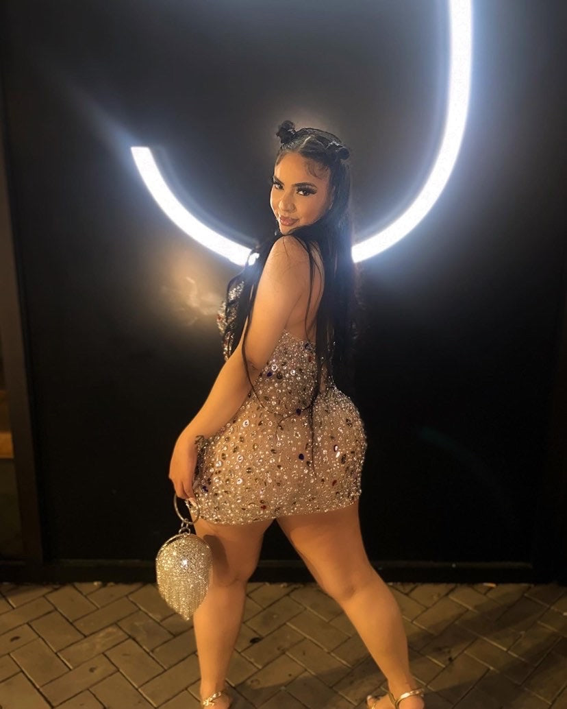[product_title] – luxury [product_type] with glamorous details – perfect for birthday, red carpet, or girls’ night out | Angel Brinks Fashion